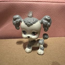 Grey Poodle Littlest Pet Shop Pet