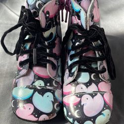 Spellbound Nyx And Combat Boots