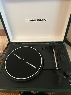Tranlanin Portable Suitcase Vinyl Record Player