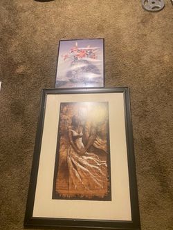 Set of 2 Framed Wall Art Prints
