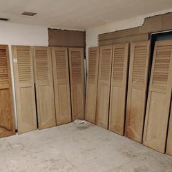 Oak mahogany doors
