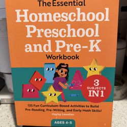 Homeschool Preschool Kindergarten Prek Workbooks Books Tutoring