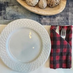 Apropos Rattan Round Dinner Plate