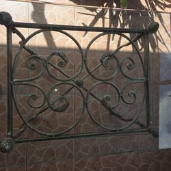 wrought iron rectangular (2 end tables) 30" x 24"