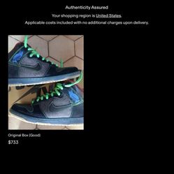 Nike SB Dunk High (Twin Peaks)