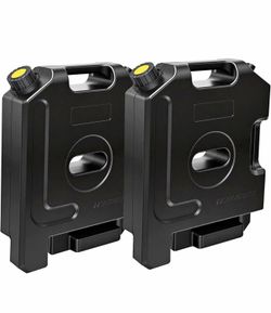 (2PC) 2.2-gallon storage container, Transfer Tank,Storage Container fit for Most Cars,Equipped with