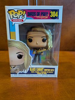 Funko Pop! Heroes #304 Black Canary (Boobytrap Battle) – Birds of Prey | Vinyl Figure