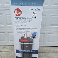 ​Rheem RHW42 Preferred Platinum 42,000 Grain Water Softener w/WiFi