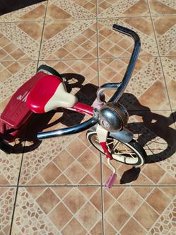 Vintage radio flyer tricycle