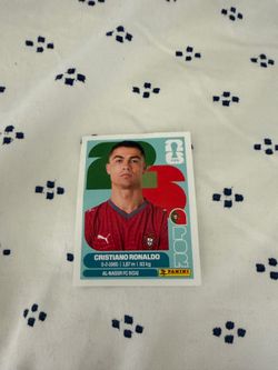 Ronaldo World Cup sticker 2026