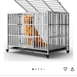 Heavy duty dog crate