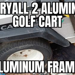 Club Car Carryall 2 aluminum golf cart