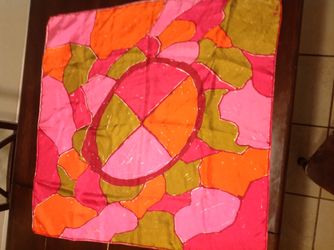 Vera Neumann, vintage silk scarf