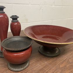 Partylite Ceramic Set