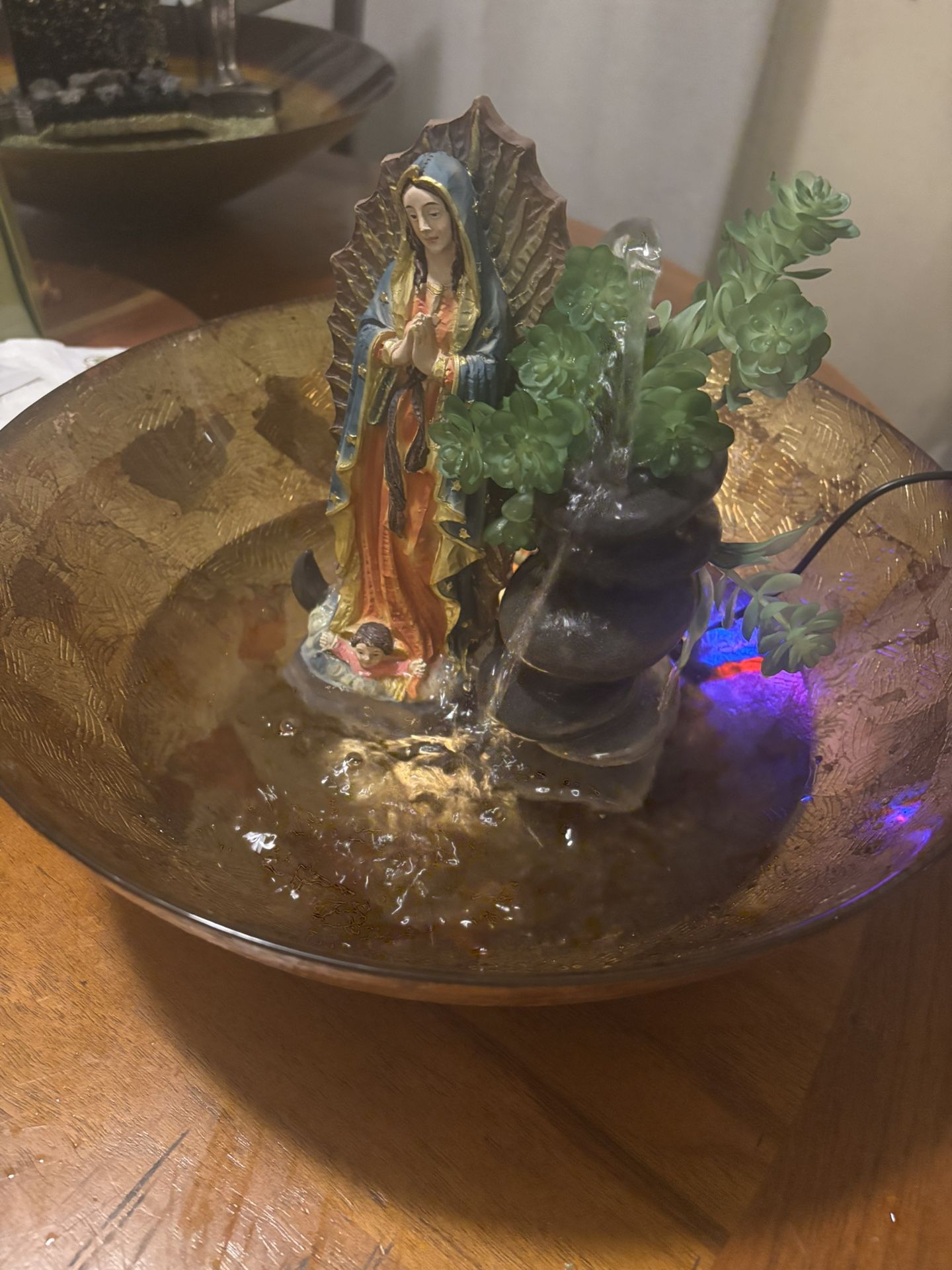 Virgin May 2 Water Feature