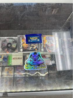 Pokemon Sapphire GBA $125 Gamehogs 11am-7pm