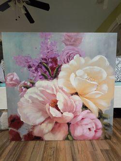 Wall flower home decoration 39in x 39in