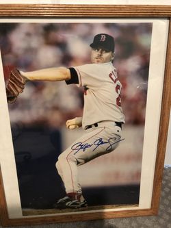 Roger Clemons autograph