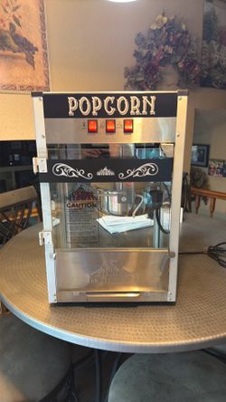 Movie theater popcorn maker