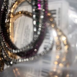 Elastic Rhinestone Bracelets 