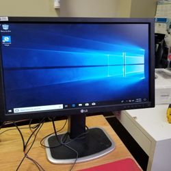 LG 24" 24MB35 MONITOR WITH DVI, AND VGA (INV. DM1014N)

