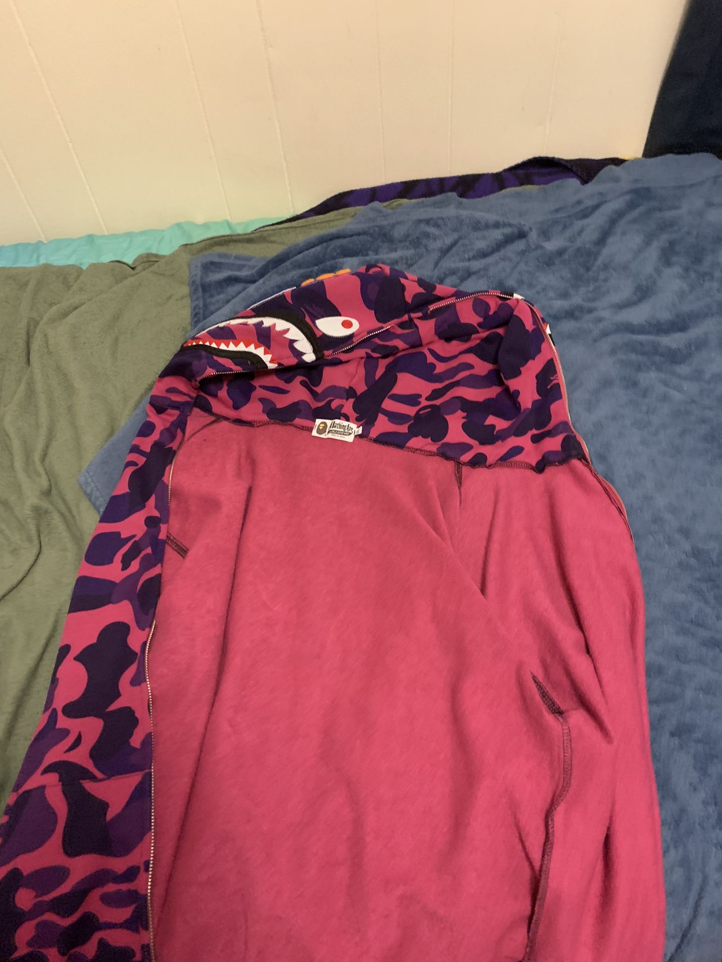 Purple Bape Hoodie