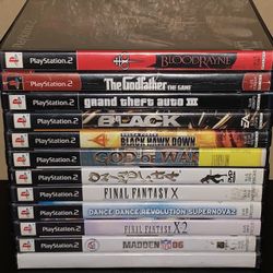 PlayStation 2 Video Games PS2 Great Titles For Sale