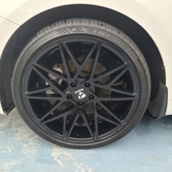 20" Wheels And Tires Ravetti 5x114.3 