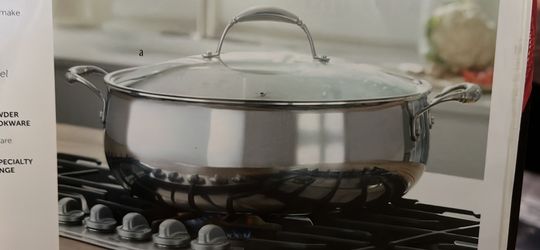 8qt Princess House Tri Ply Sear & Simmer Pot