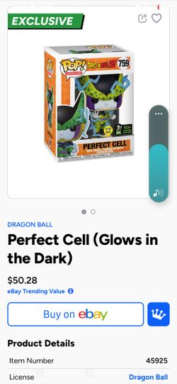 Perfect Cell GITD Funko