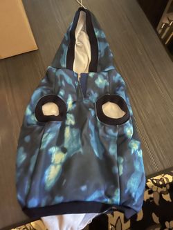 Dog Tie Dye Hooded Sweater