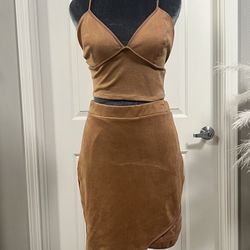 Tan 2-piece Set