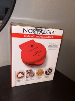Nostalgia My Mini 5" Waffle Maker