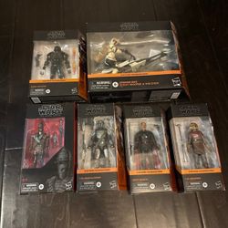 Star Wars Black Series mandalorian Lot