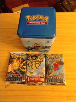 Pokémon Blue tin