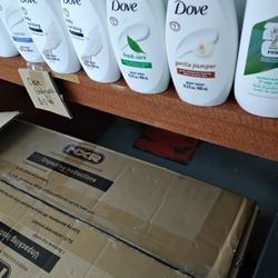 DOVE BODY WASH AND DEORDERANT $5 A PIECE