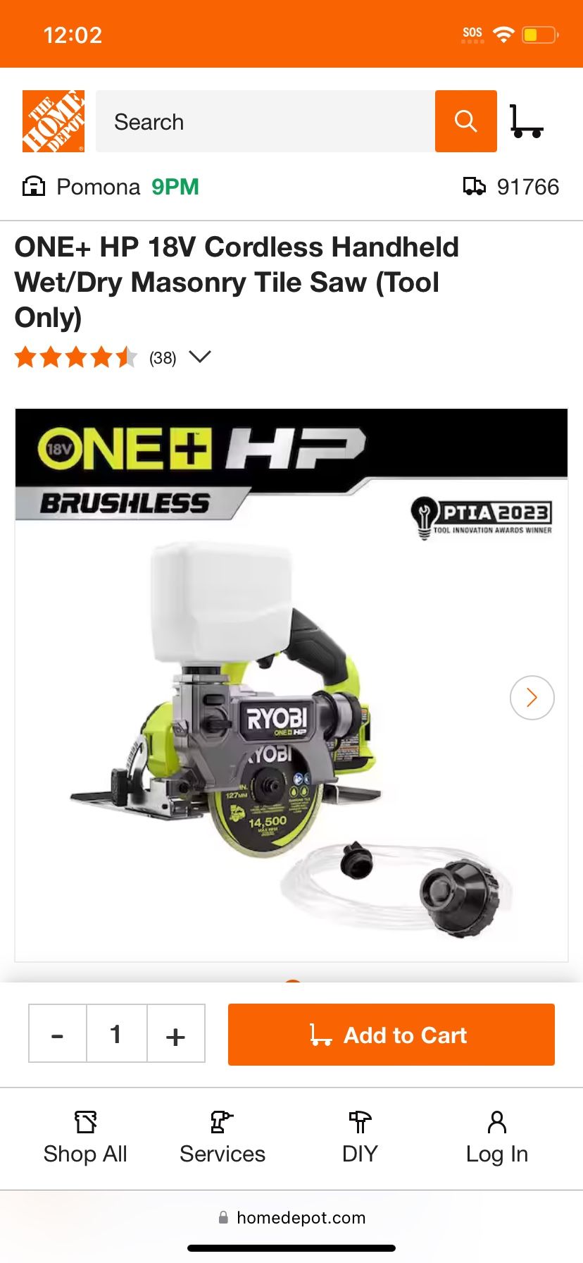 Tile Saw Home & Garden