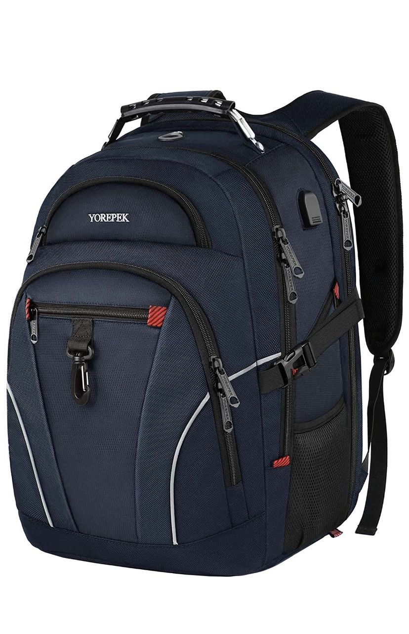 Extra Large Laptop Backpack, Business Travel College School Student Bag