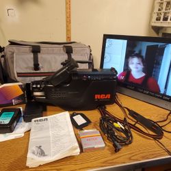 RCA CC-407 Camcorder w/ Accessories Bundle watch Video Demo