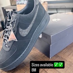 Sizes 8M, & 11M Nike Air Force 1 Low LX Ja Morant Swarovski