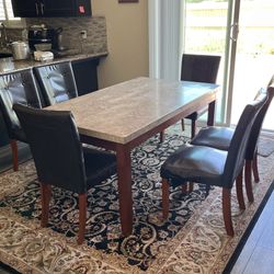 Dining Table (Chairs Included)