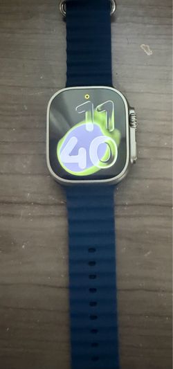 Apple Watch Ultra 2 – 49mm Titanium – GPS + Cellular – Blue Ocean Band