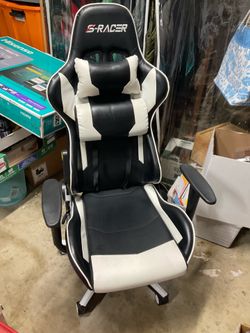 S-Racer Gaming Chair – Reclining Racing Style Office Chair