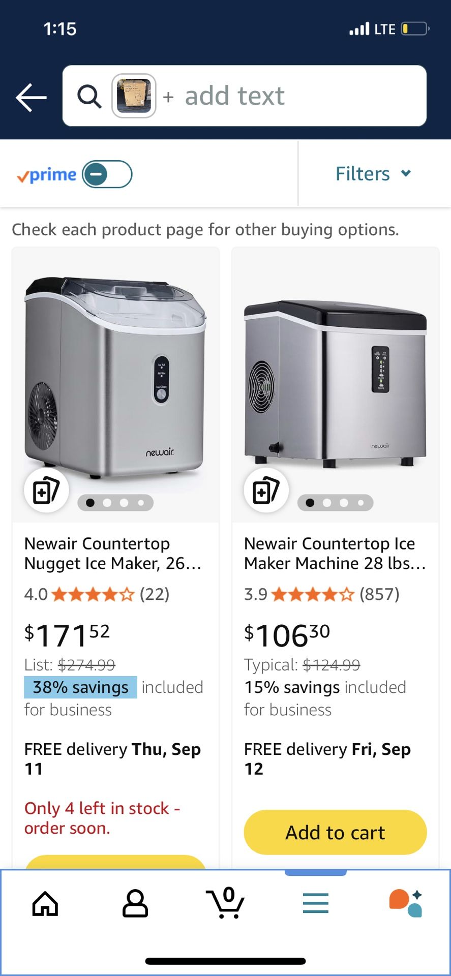 Ice make a portable machine