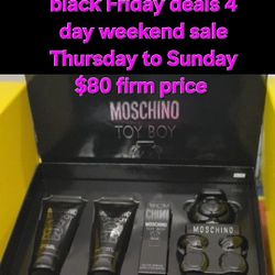 MOSCHINO TOY BOY 4 PC SET