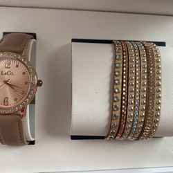 Watch & Bracelet Set