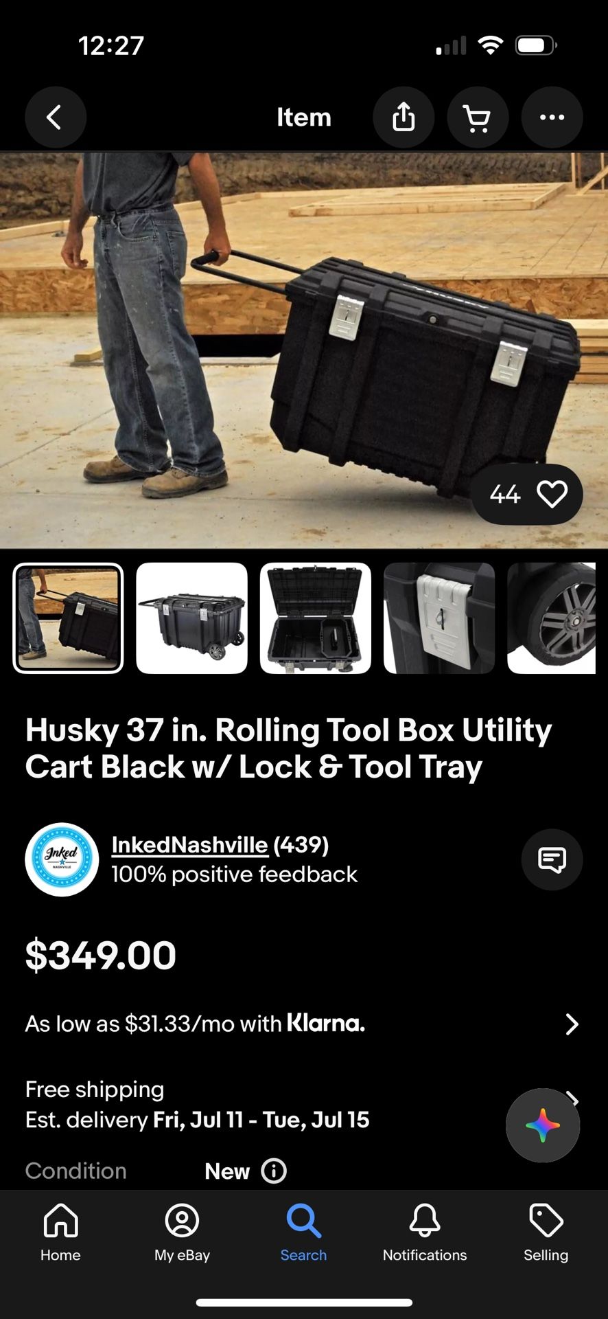 Husky Tool Cart