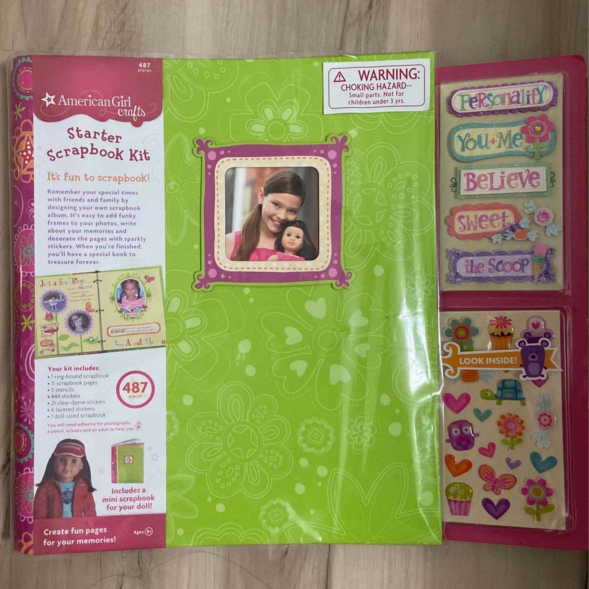 American girl scrapbook