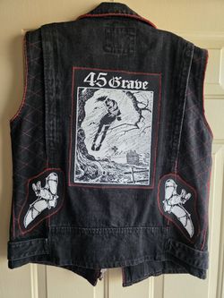 Punk Rock Vest Size L