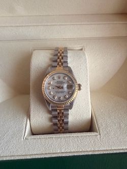 Rolex Ladies Datejust Two-Tone Diamond Dial - Ref. 69173